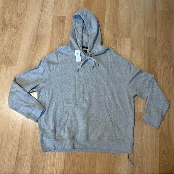 KSUBI 4X4 Kross Biggie Oversized Cotton Gray Hoodie Size XL NWT - Picture 7 of 13